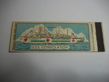 Matchbook cover navy for sale  Troy