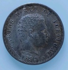 Moneta argento portogallo usato  Bra