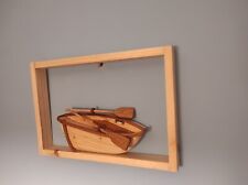 łodzie wędkarskie z drewna 40 cm x 30 cm rożne rodzaje drewna ,olcha, dąb  na sprzedaż  PL