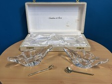 Paire salerons cristal d'occasion  Darnétal