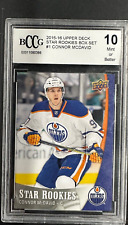 2015-16 Upper Deck Star Rookies Box Set Connor McDavid #1 BCCG 10 Perfeito Rookie RC, usado comprar usado  Enviando para Brazil