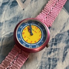 Vintage Flik Flak My First Watch 1980’s Rosa e Azul Swiss Flik Flak da Swatch comprar usado Vintage Flik Flak My First Watch 1980’s Rosa e Azul Swiss Flik Flak da Swatch comprar usado  Enviando para Brazil