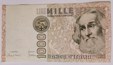 Repubblica italiana 1000 usato  Napoli