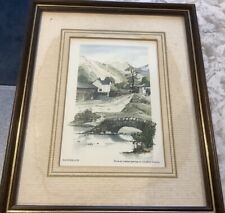 Watendlath print geoffrey for sale  SOWERBY BRIDGE