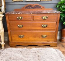 Edwardian satinwood marble for sale  CHORLEY