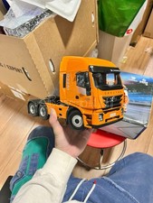 Carro modelo fundido Iveco Stralis Genlyon semi caminhão trator escala 1:24 comprar usado  Enviando para Brazil