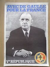 Affiche politique ancienne d'occasion  Douarnenez