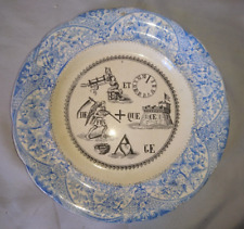 Ancien assiette rebus d'occasion  Bordeaux-