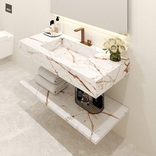 Bancada Veneza em DEKTON 4 mm com Lavatório Integrado comprar usado  Enviando para Brazil