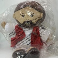 Boneca de pelúcia Jesus 12” bicho de pelúcia brinquedo religioso Loyala ferramentas de aprendizado comprar usado  Enviando para Brazil