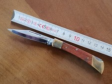 Taschenmesser messing holz gebraucht kaufen  Berlin