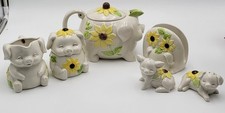 Vintage ceramic handpainted for sale  Osseo