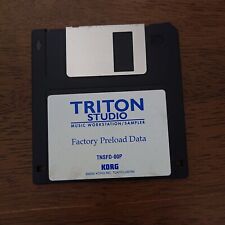 Usado, Disquete de dados pré-carregamento de fábrica Korg TRITON STUDIO Music WorkStation como está comprar usado  Enviando para Brazil