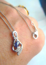 Sterling silver sapphire for sale  EYE