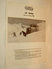 Prospectus truck latil d'occasion  Expédié en Belgium
