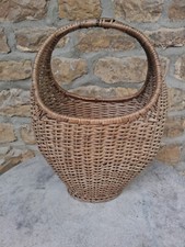 Ancien panier osier d'occasion  Le Chesne