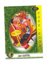 2002-03 CZECH OFS #281 Jan Kostal, Karlovy Vary Swindon Wildcats comprar usado  Enviando para Brazil