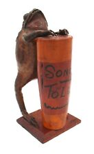 Sapo antropomórfico vintage taxidermia conga baterista México arte popular comprar usado  Enviando para Brazil