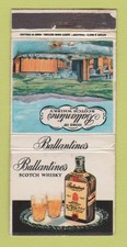 Capa Matchbook - Ballantine's Scotch Whiskey Reino Unido Inglaterra USADA 30 Strike comprar usado  Enviando para Brazil