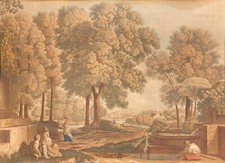 Gravure couleurs 19e d'occasion  Paris IX