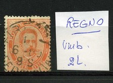 Regno umberto francobollo usato  Italia