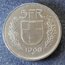 Schweizer franken 1968 gebraucht kaufen  Essen