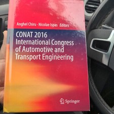 Conat 2016 International Congress of Automotive and Transport Engineering by... comprar usado  Enviando para Brazil