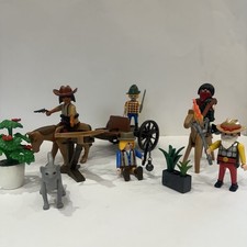 Playmobil custom cowboy for sale  BURNLEY