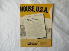 1961 IH International Harvester carta aberta para empreiteiros impressão AD 11x8" , usado comprar usado  Enviando para Brazil