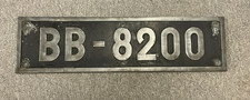 Plaque locomotive 8100 d'occasion  Cergy-