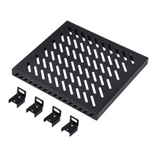 Prateleira de rack DeskPi RackMate 10 polegadas 0,5U resistente para gabinete de servidor T0/T1 comprar usado  Enviando para Brazil