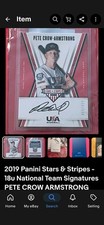 Pete crow armstrong for sale  Phoenix