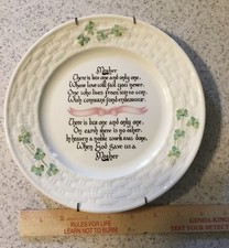 Belleek shamrock mother for sale  Genoa