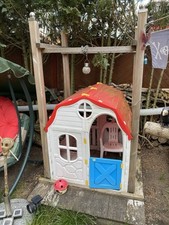 Kinderspielhaus palette burgko gebraucht kaufen  Straußfurt