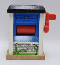 Thomas the Train Wooden Railway 2003 SODOR Postal Station POST 102 Edifício comprar usado  Enviando para Brazil