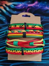 Bracelets cuir rasta d'occasion  Serris