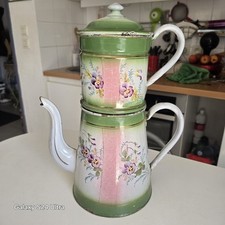 Cafetière ancienne émaillée d'occasion  Bailleul