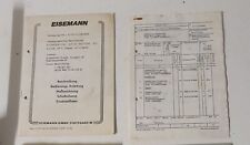 Handbuch eiseman generator gebraucht kaufen  Haundorf