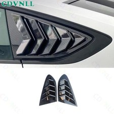 Para Audi A5 S5 RS 5 2017-2024 ABS moldura de obturador de janela lateral de fibra de carbono comprar usado  Enviando para Brazil