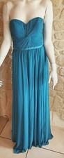Robe cocktail bleu d'occasion  Courville-sur-Eure