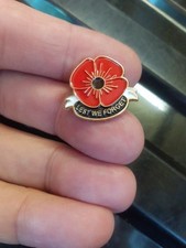 Poppy appeal badge for sale  WITHAM
