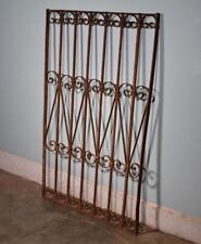 Usado, Painel decorativo antigo de ferro francês para janela/painel de cerca recuperado final dos anos 1800 comprar usado  Enviando para Brazil