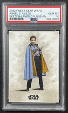 Usado, LANDO CALRISSIAN PSA 10 2022 TOPPS FINEST STAR WARS ANGEL AVILES ESBOÇO AUTOMÁTICO 1/1 comprar usado Usado, LANDO CALRISSIAN PSA 10 2022 TOPPS FINEST STAR WARS ANGEL AVILES ESBOÇO AUTOMÁTICO 1/1 comprar usado  Enviando para Brazil