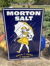Vintage morton salt for sale  SUTTON