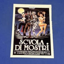 Scuola mostri poster usato  Bari