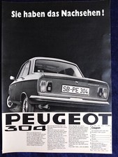 Peugeot 304 riginale gebraucht kaufen  Vechta