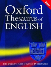 Oxford Thesaurus of English Hardback Book The Cheap Fast Free Post na sprzedaż  Wysyłka do Poland
