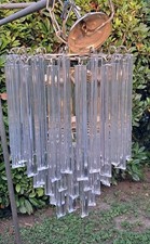 Lampadario murano triedri usato  Poviglio