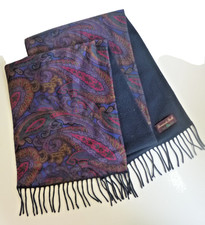 mens paisley scarf wool for sale  POOLE