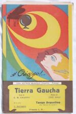 Orquestra de partituras gaúcha Jose Dolz Tierra 1930 comprar usado  Enviando para Brazil